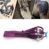 1.8m Tattoo Power Supply Silicone Clip Cord Tattoo Hook Line for Tattoo Machine (Blue)