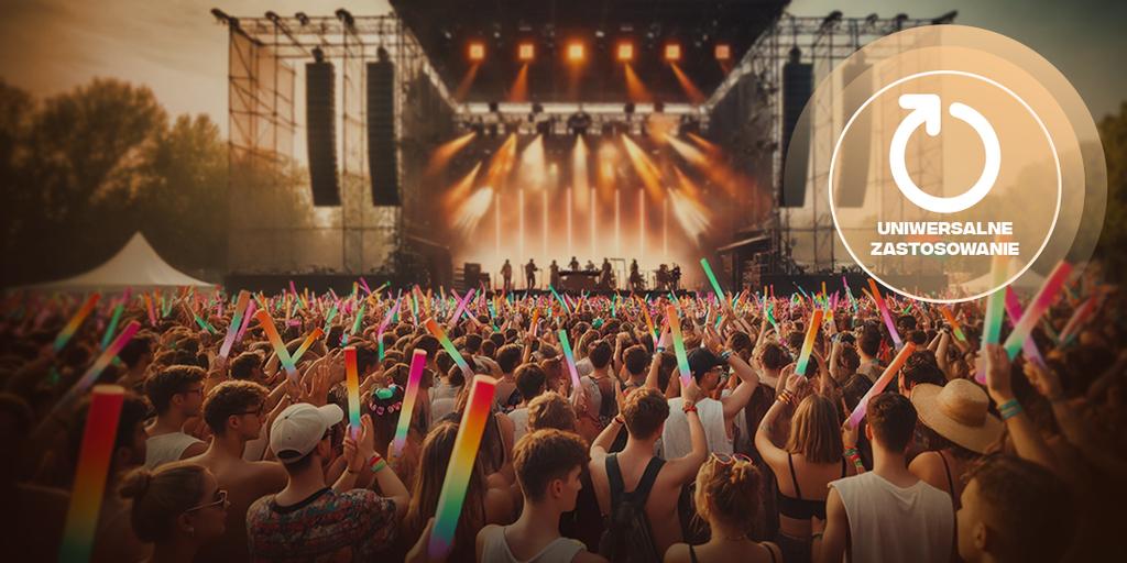 MusicMate RGB LED Foam Stick / MM-A95 RainbowWands