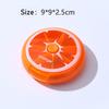 Seven Grid Round Box, One Week Medicine Box, Portable Rotating and Packaging Fruit Medicine Box, Carry It with You