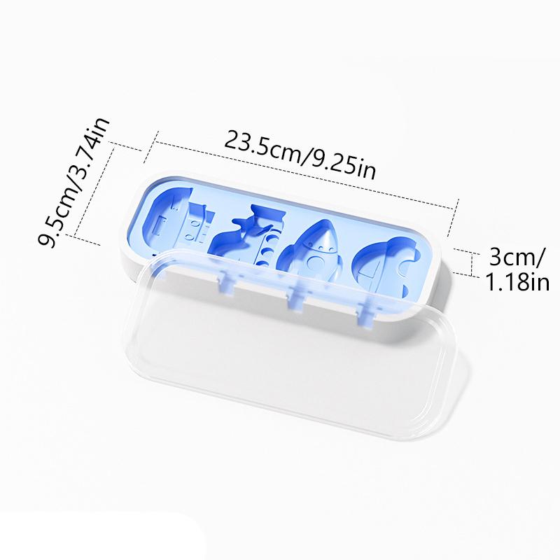 Stampo per Gelato in Silicone Sano Stampo per Ghiaccioli Facile Riutilizzabile Stampi per Ghiaccioli per Fare Fai da Te in Estate
