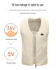 Smart Heated Vest: Electric Heated Winter Top for Men and Women