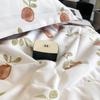 Woodpecker Linen-Feel Cotton Summer Quilt Set