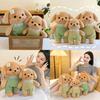 Adorable 35cm 45cm Flower Forest Poodle Plush Toy Soft Doll Gift For Kids