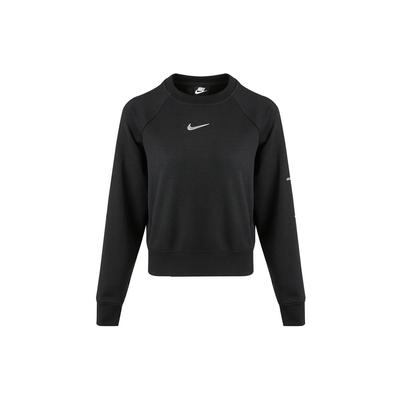 Sportbekleidung Swoosh Lässiger Pullover Hoodie Damen Tops Schwarz CZ8891-010