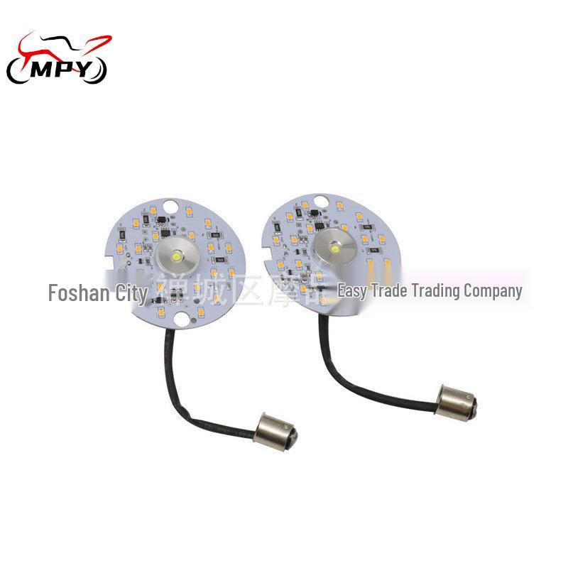 

Harley Grand Glide Softail LED Turn Signal Board for Front & Rear (Fits Dyna Road King) Red Version