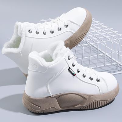 Winter Short Plush Boots Casual Thick Bottom Women Sneakers Designer Woman Flat Snow Boots Warm Woman's Ankle Boots Botas Mujer