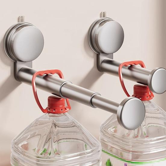 1/2Pcs Retractable Clothes Drying Rack with Suction Cup Strong Load-bearing