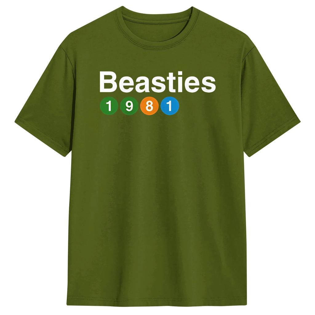 Funny Hip Hop Beastie Boys Tshirt For Unisex Crew Neck Pure Cotton T Shirts Short Sleeve Tees Gift Clothes
