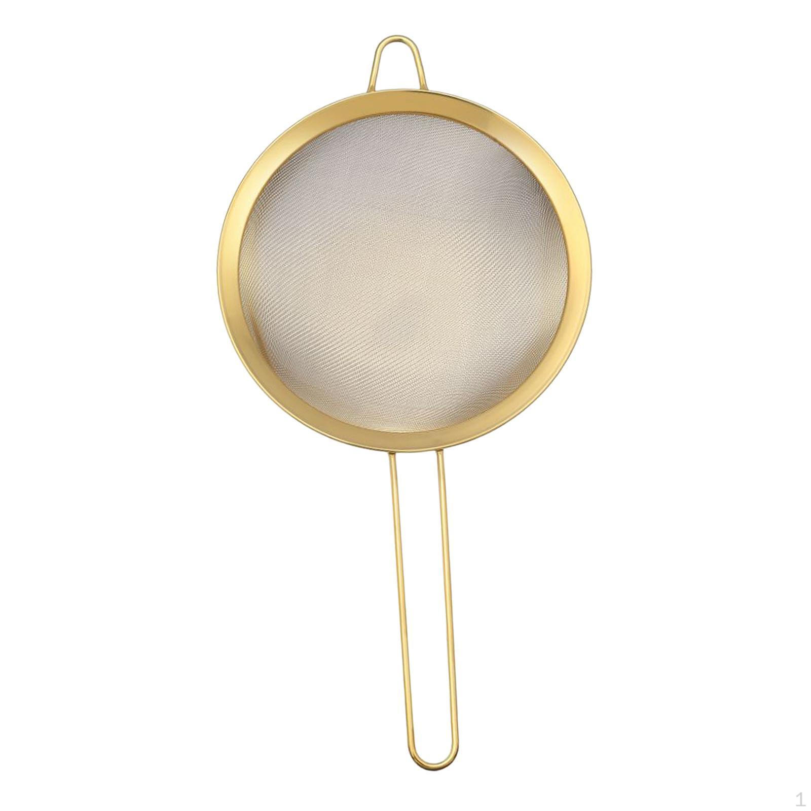 

Ситечко для коктейлей, пищевой рассыпной чай, сито из нержавеющей стали, штраф для кофе Diameter 20cm