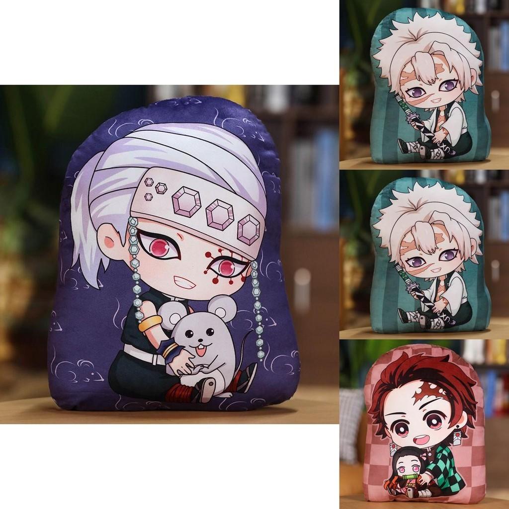 Anime Demon Slayer Kimetsu No Yaiba Plush Pillow Pendant Stuffed Toy Perfect For Collection And Decoration