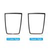 Carbon Fiber Auto Dashboard Speaker Panel Frame Cover Sticker Decoration Part For BMW F07 5GT 2010-2016 Car Interior