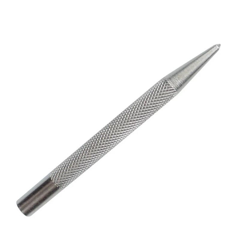 3pcs Knurled Centre Punch Spot Dot Center Center Punches 94mm Drilling Metal Hardened Tool