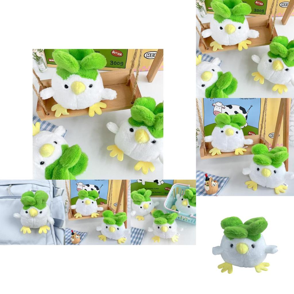 Cute Small Chicken Plush Toy Charming Soft Keychain Accessory And Bag Pendant