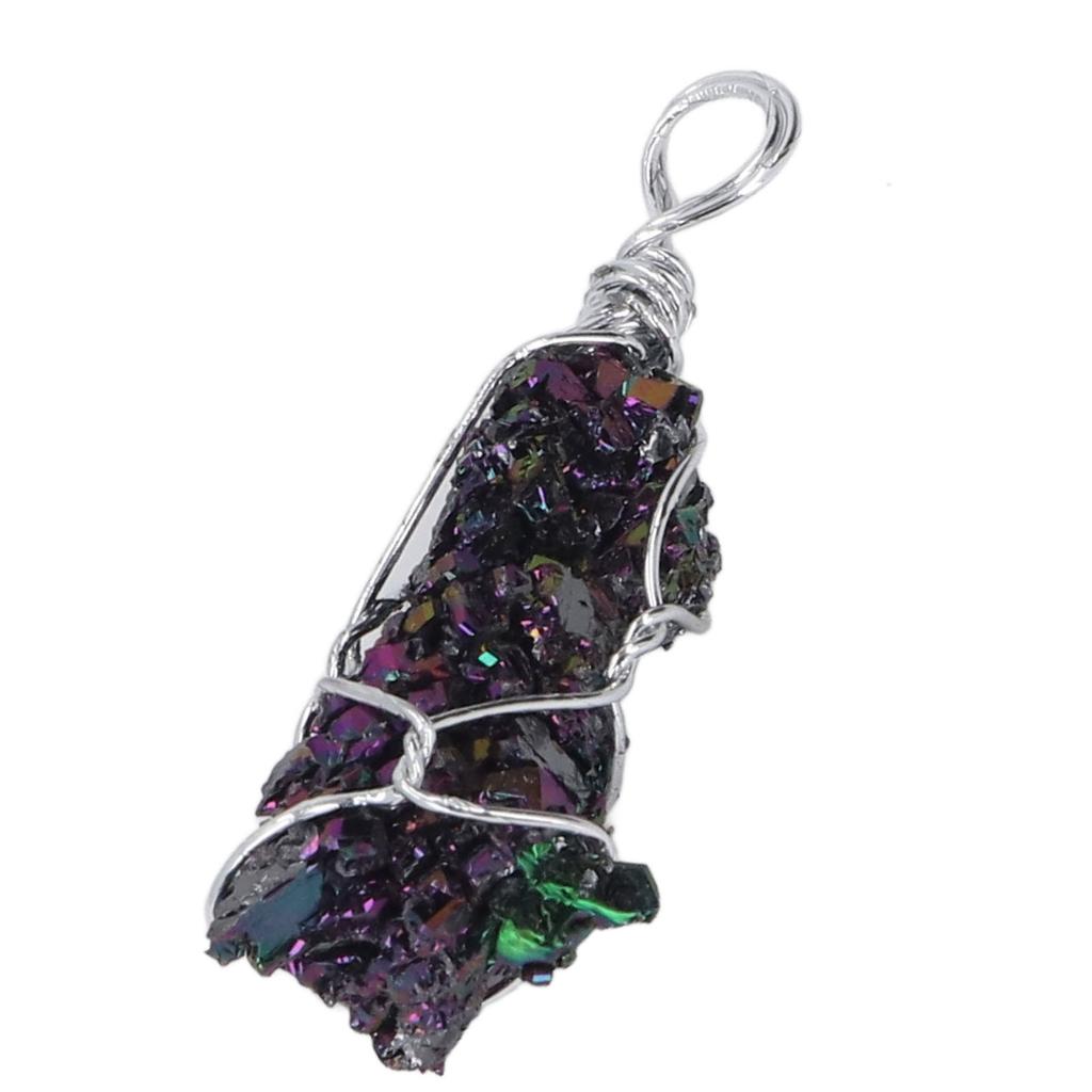 Crystal Pendant Shiny Appearance Versatile Crystal Jewelry Decor Birthday Anniversary Gift
