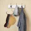 3 Packs Hat Hangers for Closet, Hat Organizers, Baseball Caps, Stainless Steel Hat Storage Hook, Hat Rack, Slip-Resistant, Space-Saving, Black