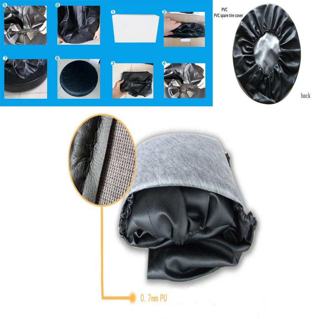 4x4 Cover Tyre 4wd Spare Wheel Tire Rear Cover Honda Suzuki Land Rover