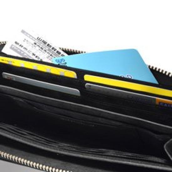 [Porter] PORTER CURRENT Polyester Long Wallet Unisex Design 052-02214 Navy50