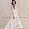 3D Beaded Embroidered Sequin Evening Gown Fabric - High-Grade Women's Formal Wear.