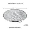 304 Stainless Steel Round BBQ Roasting & Frying Rack
