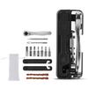 Durability 14 In 1 Cycling Tool Containing Steel Patches Strips Double Direction Ratchets and Compacts Carry Pouches