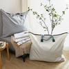 1Pc Random Color Large Capacity Storage Bag - Waterproof Foldable Moving & Laundry Bag, Washable Organizer For Clothes & Bedding