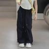 Korean Style Girls' Summer Casual Wide-Leg Overalls