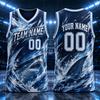 Trendy Animal Graphic Basketball Jersey For Men Custom Name Team Name Number Sports Tank Tops Loose Breathable Team Uniforms