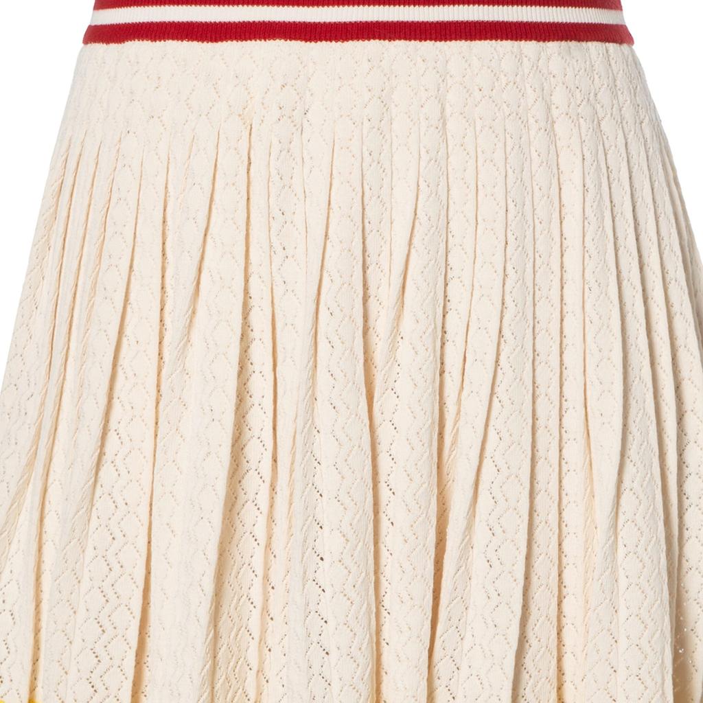 Gucci X Adidas Cotton Skirt Ivory 702874-XKCF8-9296