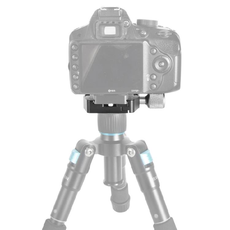Aluminum Alloy Quick Release Plate Tripod Gimbal Base 1/4 3/8 Screw Mounting