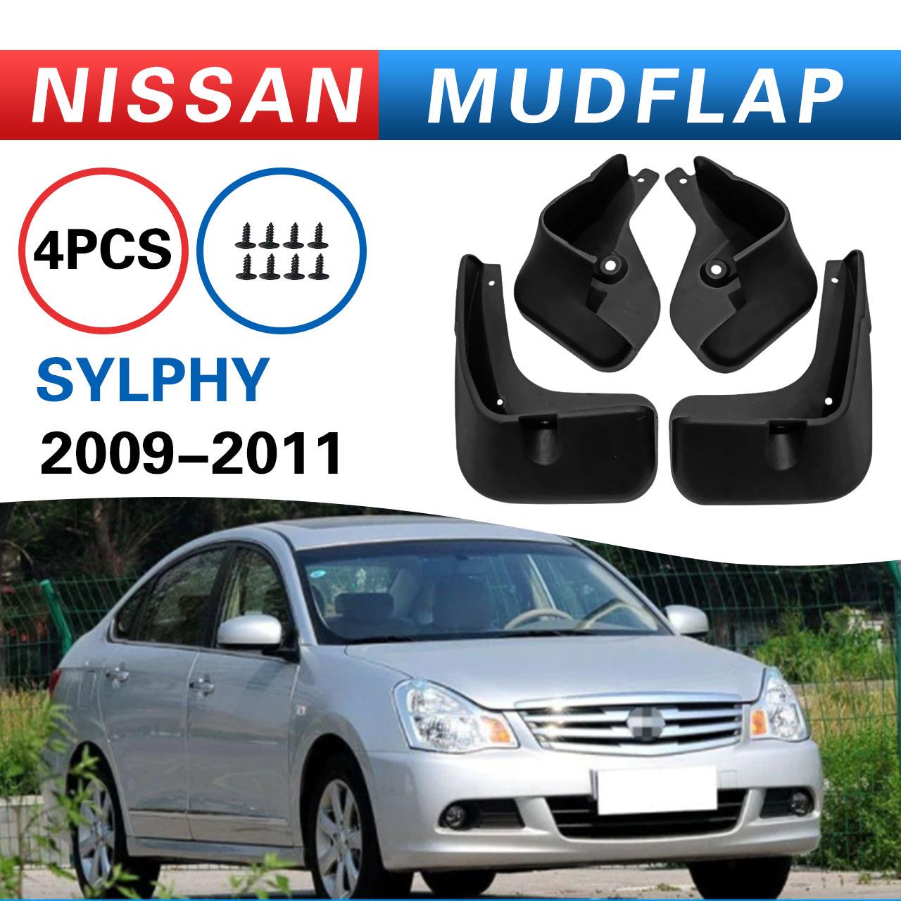 Nissan Sylphy 2009-2011 Mud Flaps for Cross-Border Trade