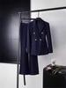 Women's Non-Iron Professional Suit Set – Ideal for College Interviews, Formal Wear, and Commutes. Two-Piece High-End Set for Spring and Autumn.