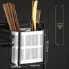 Stainless Steel Hanging Chopstick Holder & Kitchen Storage Rack