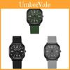 Vintage Quartz Men Watch With Silicone Strap For Casual Fashion And Student Use