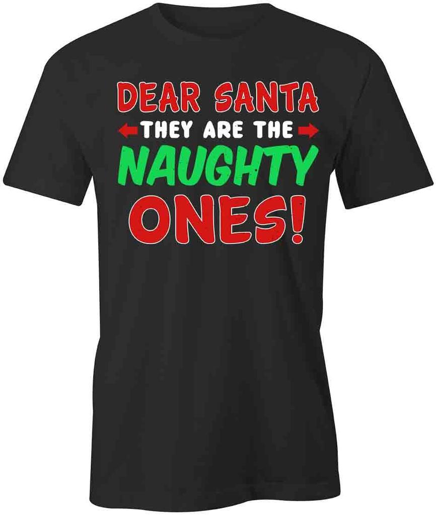 DEAR SANTA TShirt Tee Short-Sleeved Cotton CLOTHING SANTA S1BCA177