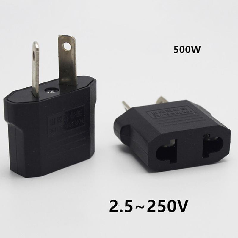 Eu Usa European Conversion Plug Adapter Socket Portable Adapter Converter Power