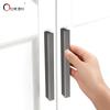 320MM Aluminium Profile Pulls Furniture Hardware Kitchen Cabinet Cupboard Dresser Wardrobe Drawer Door Black Modern Long Handles