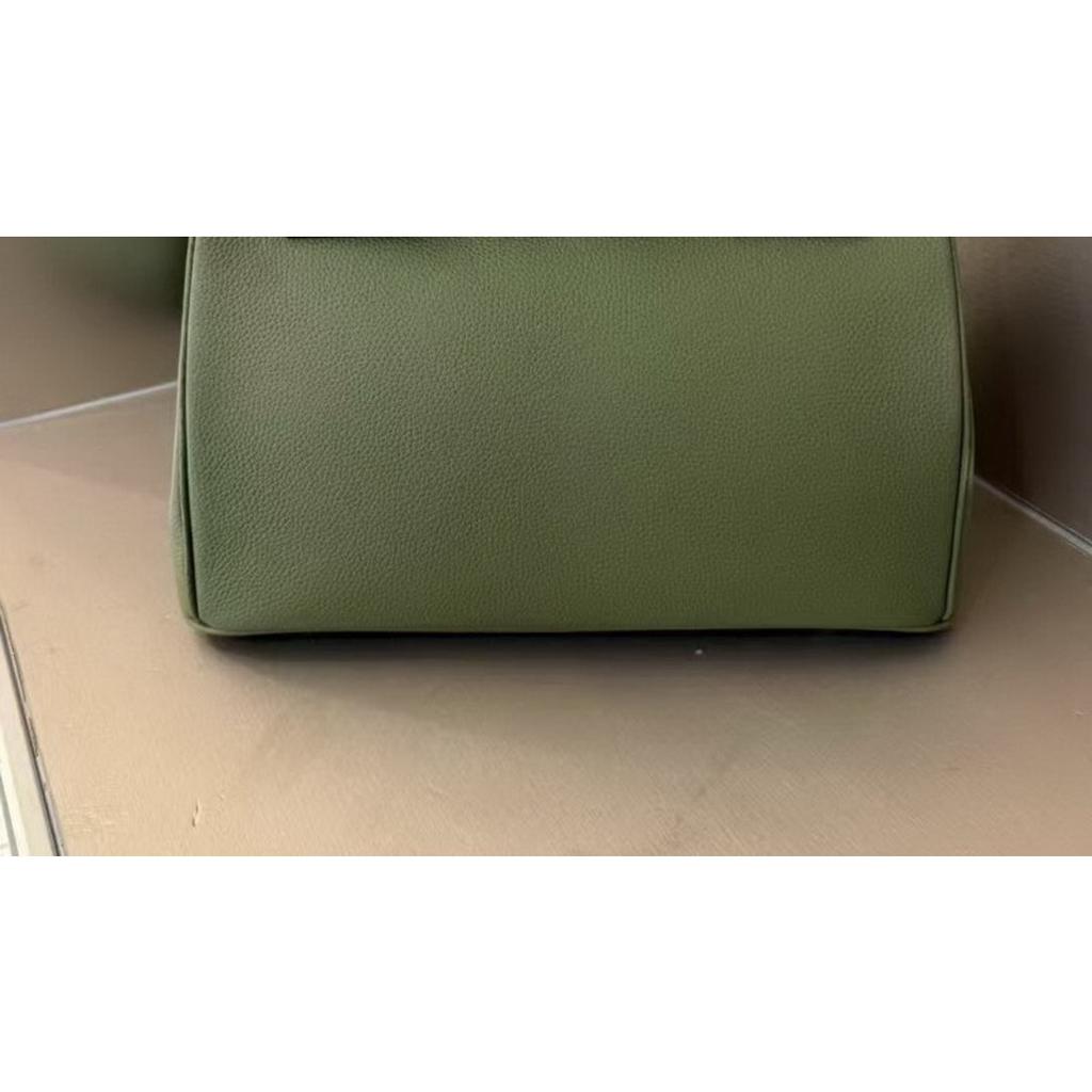 M2026 New First-layer Cowhide 40cm Platinum Bag Large Bag Handbag Genuine Leather Women's Bag Guangzhou