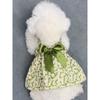 Small Dog Summer Princess Strap Dress, Pet Apparel For Small/Medium Dogs