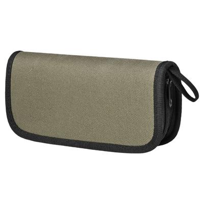 Pailletten Köder Tasche Fliegenfischen Köder Spinner Aufbewahrungstasche mit Reißverschlüssen Angelköder Spinner Köder Transportkoffer Organizer