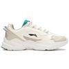 Li-Ning Reflective Cushioning Rebound Low-Top Sports Casual Shoes Men Sneakers Off-White AGCS417-7
