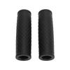 2Pcs Scooter Rubber Handle Grip Cover Rubber Handlebar Grips for Xiaomi M365 PROBlack