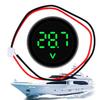 Voltmeter, Digitales Voltmeter - LED Digitalanzeige Autometer DC4- Wasserdicht |