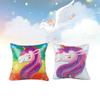 Pillow Unicorn Sequin Cases Cute Cartoon Sofa Cushions Car Decorations Party