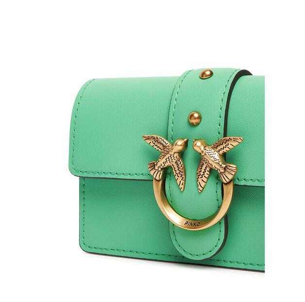 Сумочка PINKO Love One Micro C . AI 24-25 PCPL 100064 A0F1 зелёный