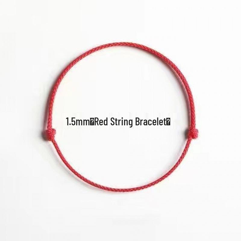 Red String Benmingnian Hand Rope: Men's Bracelet, Women's Anklet, Couple's Anklet