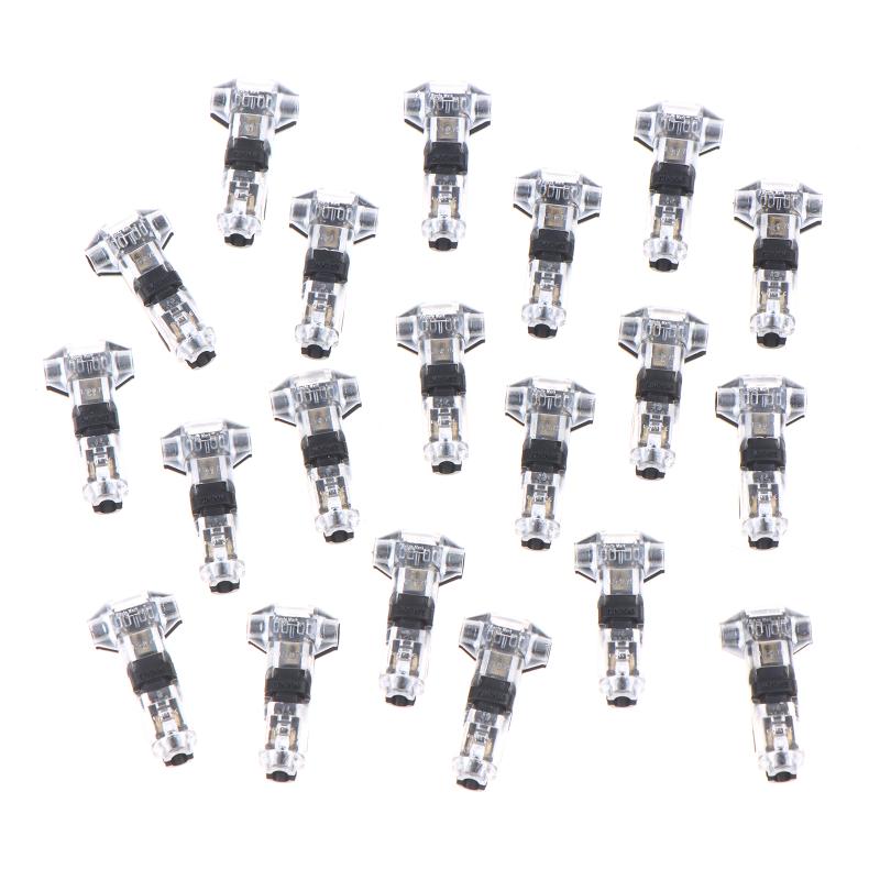 H-Type No-Stripping No-Soldering Quick Wiring Terminal Connector Double Wire Docking Connector Led Solder-Free Connector