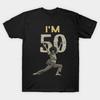 Asian Size Cotton Unisex Tshirt Print T-shirt Sally Omalley I'M 50 ! T-shirt No-Cut Print Regular Fit