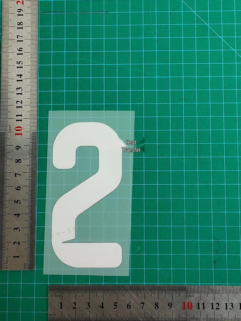 2026AD Adult White Home Game Jersey Heat Press Number Stickers