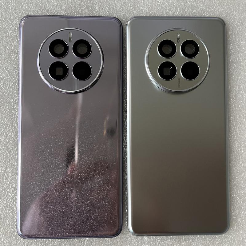 Für Mate 50 Neue Hartglas-Rückabdeckung Für HW Mate 50 Rückseiten-Akkudeckel + Kamerarahmen + Blitzabdeckung
