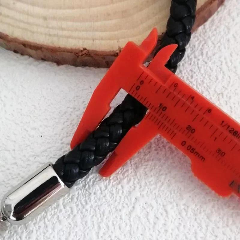 Phone Lanyard Short Wrist Band Thicken Braided Strap Coarse Nylon Lanyard Strap Wrist Chain Pendant Anti-Lost Rope Metal Button